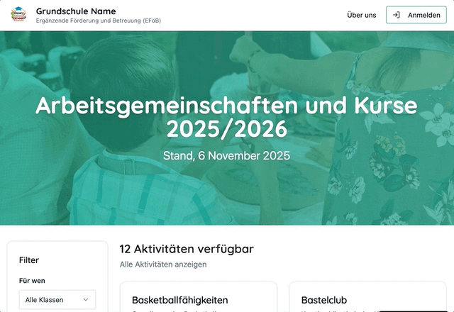 Hort Activity Finder